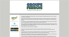 Desktop Screenshot of groupeferron.com